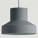 Sospensione Grigio Silicone Lampadario Moderno Interno E27