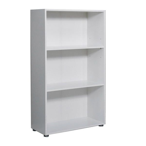 online Libreria 3 Ripiani 70x29,8x119 cm in Truciolare Nobilitato Bianca