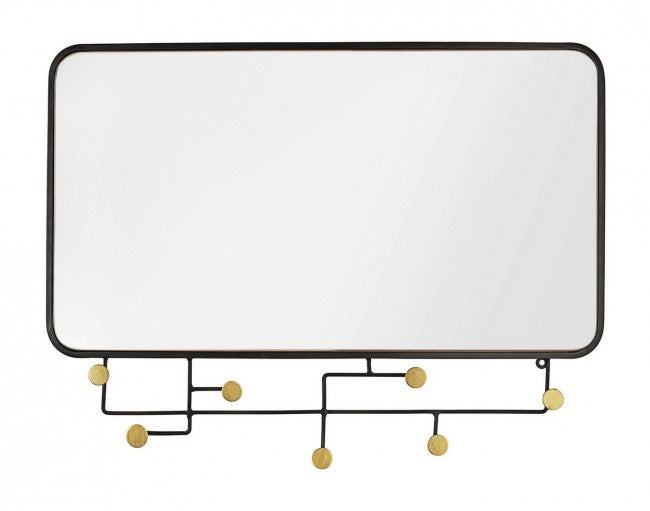 Specchio con Appendini Korbit T15 in Metallo