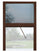 Zanzariera a Plisse per Finestra 110x160 cm Riducibile Marrone