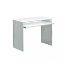 Scrivania Porta Pc Perry Bianco 90x45x74 h cm in Truciolare bilaminato Bianco