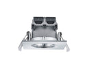 Illuminazione da Incasso da Interno a LED in Metallo Cromo