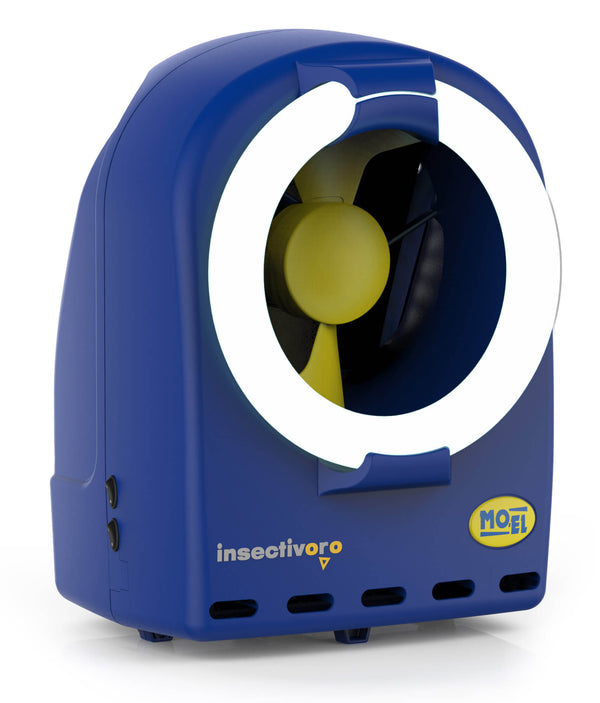 Zanzariera Elettrica ad Aspirazione 32W Moel Insectivoro Basic 361B Blu acquista