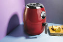 Friggitrice Elettrica ad Aria 1350W 2,8 Litri Kooper Crock Rossa