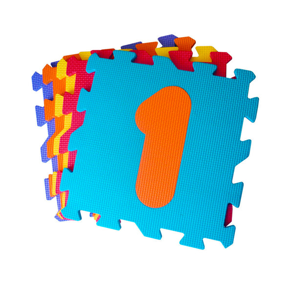 acquista Tappeto Puzzle 5pz per Bambini Componibile Numeri Multicolore