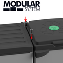 Pattumiera 1 Anta 34x38x87 cm Raccolta Differenziata con Portasacco 80 Litri    