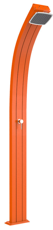 online Doccia Solare da Esterno Giardino 25L Miscelatore Arkema Spring Arancio