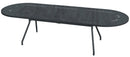 Tavolo da Giardino Allungabile 220/300x110x76 cm in Acciaio RD Italia Reef XL Antracite