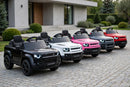 Macchina Elettrica per Bambini Licenza Land Rover Defender Small 12V con Telecomando Rosa
