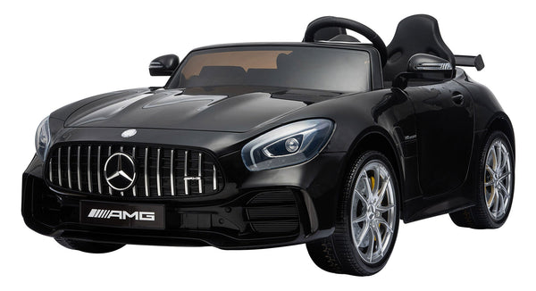 Macchina Elettrica per Bambini 2 Posti 24V con Licenza Mercedes GTR AMG Nera prezzo