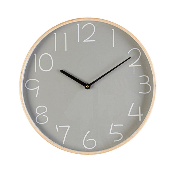 online Orologio da Parete Ø40,8x4,8 cm in Legno Lorens Grigio