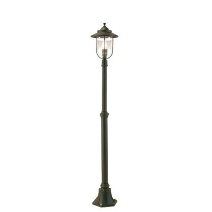 acquista Lampada Palo per Giardino Medio Color Ruggine da Esterno Linea Porto Sovil