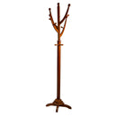 Appendiabiti a Stelo H178 cm in Legno di Bamboo Naturale