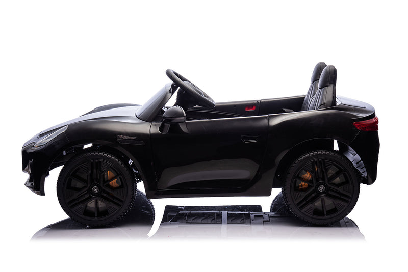 Macchina Elettrica per Bambini Licenza Maserati Folgore 12V Nero  