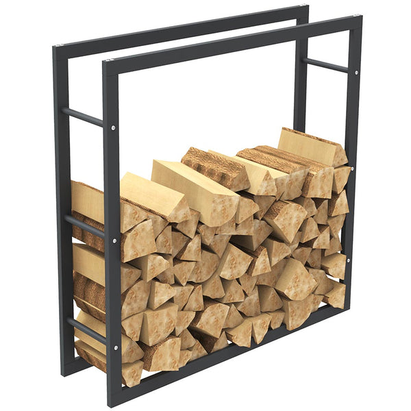 prezzo Portalegna Supporto Metallo Porta Legna Interno Legnaia Camino Stufa 100x100x25