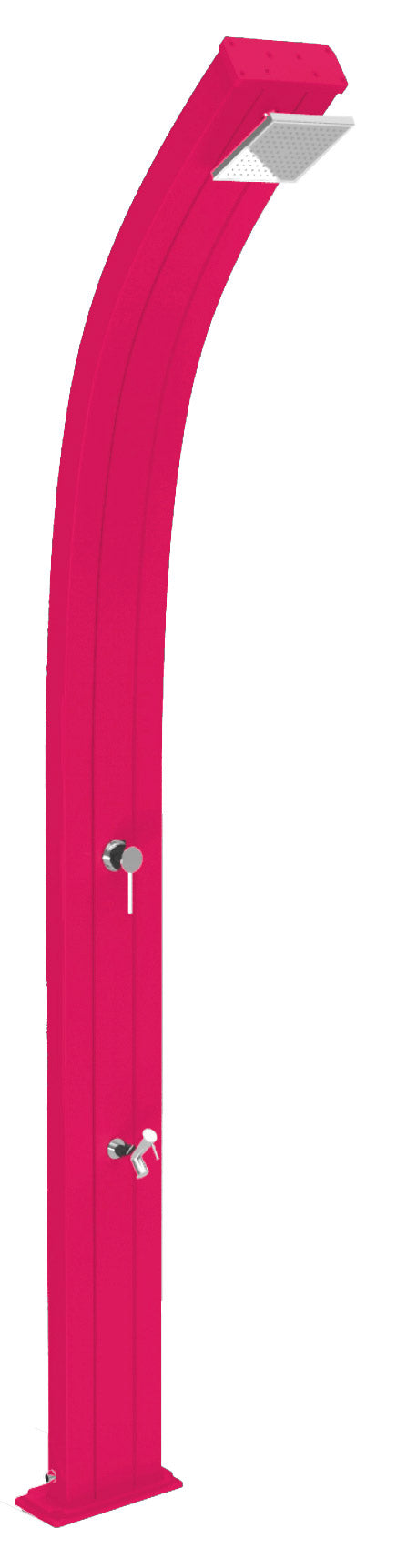 Doccia da Esterno Giardino Miscelatore e Lavapiedi Arkema Spring Fuxia sconto