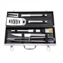 Valigetta con Accessori per Barbecue 48,5x20x7,8 cm in Alluminio