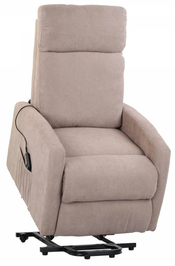 acquista Poltrona Alzapersona Elettrica 1 Motore in Tessuto Tortora