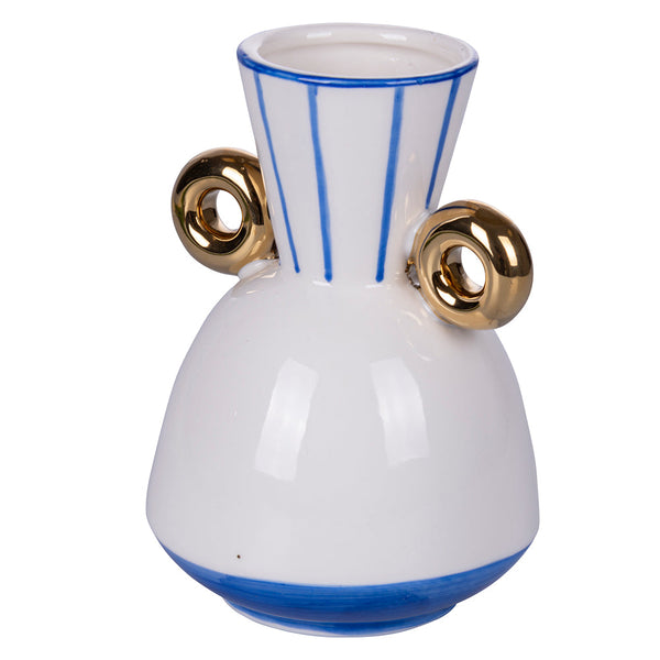 Vaso con Manici 13x12x17 cm in Porcellana VdE Tivoli 1996 Egeo online