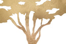 Pannello Leaf Tree Plan 82x1,5x63 cm in Ferro Oro