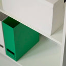 Libreria 6 Ripiani 72,3x34,1x177,1 cm in Truciolare Nobilitato Bianca