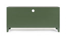 Mobile TV con 2 Ante 40x120,5x58,5 cm Cambridge in Acciaio Verde