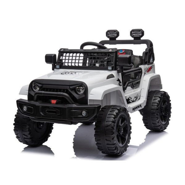 Macchina Elettrica per Bambini 12V Baby Fuoristrada Bianca online