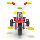 Triciclo a Pedali Primi Passi per Bambini 3 Ruote e Vano Contenitore Marvel Spidey Blu e Rosso  