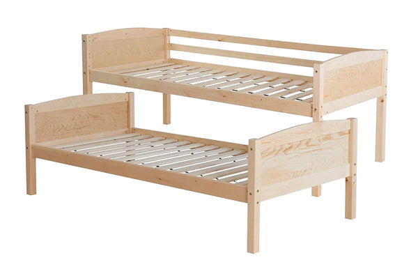 sconto Letto a Castello in Legno 197,5x96x152 cm