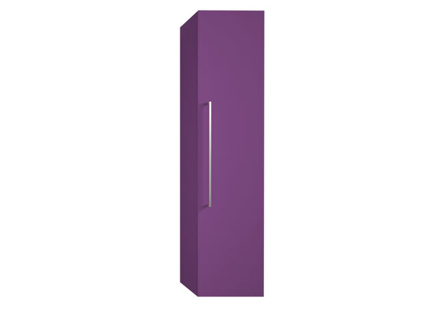 Mobile da Bagno a Colonna 1 Anta in Melaminico 35x32x160cm TFT Samoa Viola prezzo