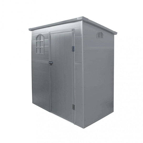 acquista Casetta Box da Giardino Maison 191x111x194 h cm in Plastica Grigio chiaro