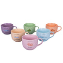 Set 6 Tazze Ø11,5x9 cm in New Bone China VdE Tivoli 1996 Lazy world
