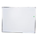 Lavagna Magnetica 110x80 cm in Alluminio con Magnetini e Pennarello Marcatore 