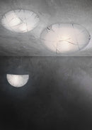 Applique da Interno  E27 in Vetro Bianco