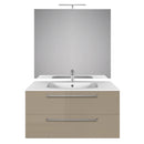 Mobile da Bagno sospeso Samoa 10 Laccato Tortora TFT