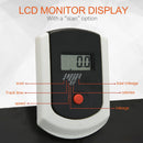 Tapis Roulant Meccanico Pieghevole con Schermo LED  Bianco e Nero