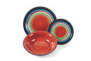 Servizio Piatti 18 Pezzi in Stoneware Villa d'Este Home Tivoli Cancun Multicolor