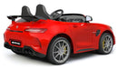 Macchina Elettrica per Bambini 2 Posti 24V con Licenza Mercedes GTR AMG Rossa