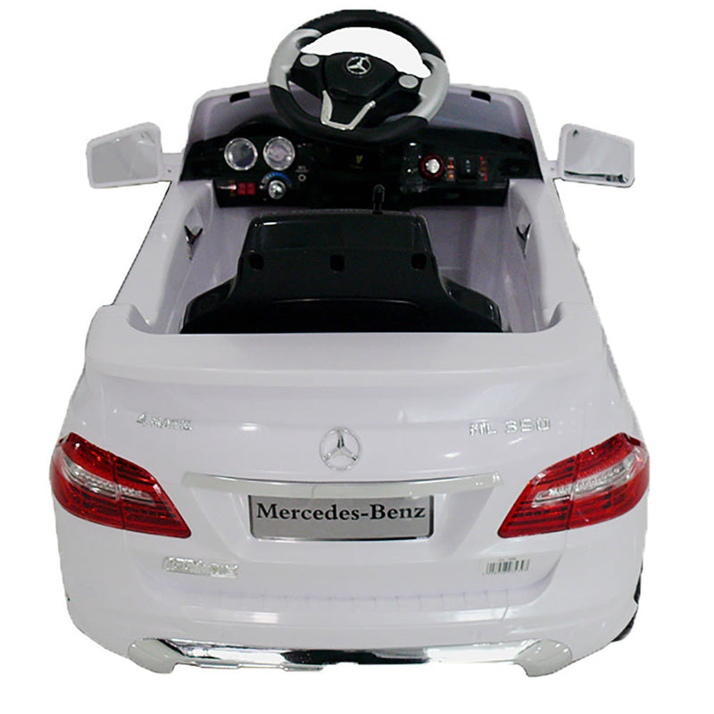 Macchina Elettrica per Bambini 6V con Licenza Mercedes Benz ML350 Bianca