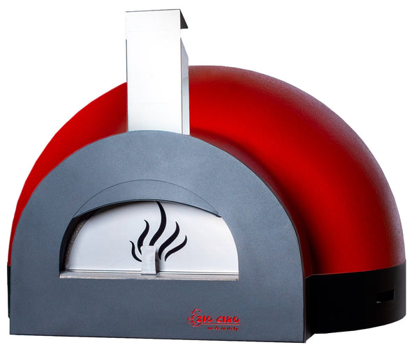 acquista Forno a Legna da Esterno Cottura Diretta in Refrattario Zio Ciro Subito Cotto 100 Rosso