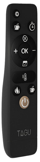 Camino Elettrico da Pavimento Effetto Fiamma 1500W Tagu Helmi Quercia Naturale