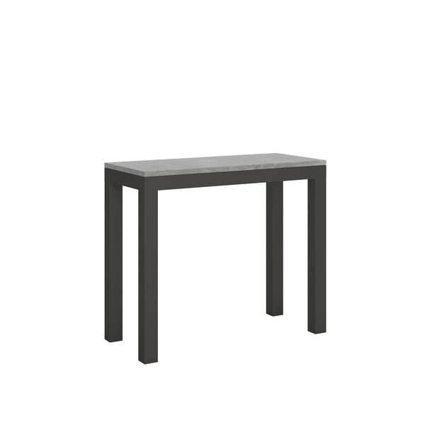 Consolle Allungabile 90-196x40x77 cm in Nobilitato Grigio prezzo