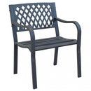 Poltrona Montreal 60x56x85 h cm in Acciaio Antracite