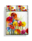 Set Lenzuola Matrimoniale Sopra e Federe in Cotone con Stampa