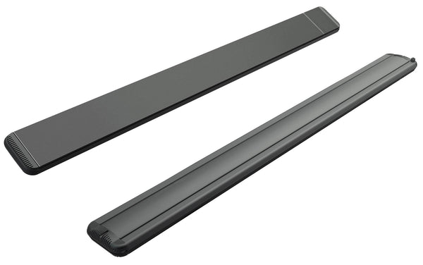 sconto Stufa Elettrica ad Infrarossi 211x20,1x5,8 cm da Soffitto 3200W in Alluminio Dimmerabile Moel Hot-Top Nera