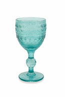 Set 6 Calici Ø8x16 cm in Vetro Villa d'Este Home Tivoli Mexico Multicolor