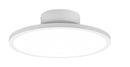Plafoniera da Interno a LED in Metallo Bianco Opaco