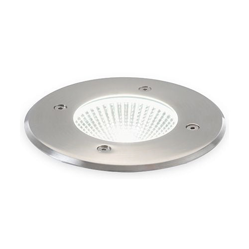 Faretto Segnapassi Calpestabile da Esterno a LED 5W Ø12 Sovil Texas Acciaio