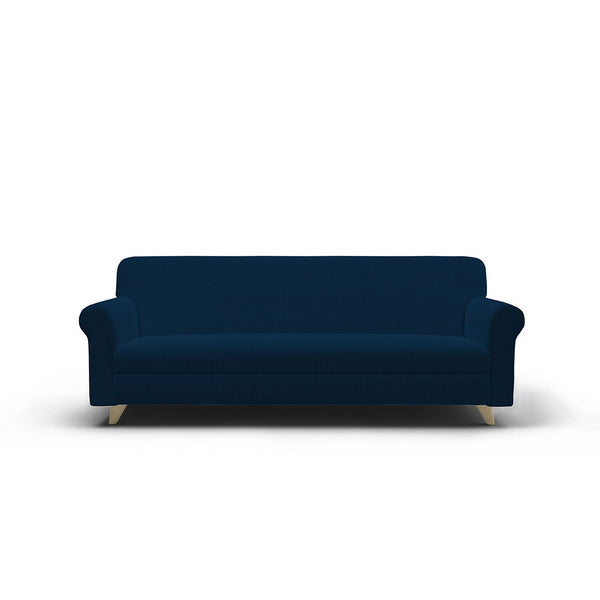 Copridivano Elasticizzato in Poliestere Iris Blu Scuro Varie Misure prezzo