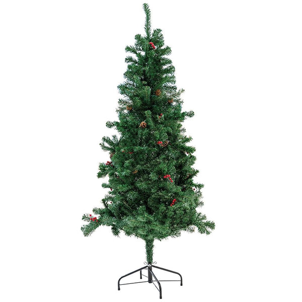 acquista Albero di Natale Artificiale H150 cm 360 Rami Sestriere Verde